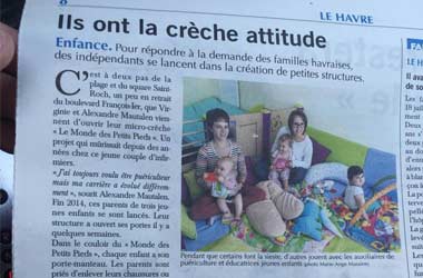 mini-crèche au Havre - enfants qui jouent